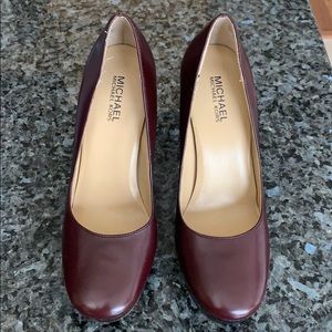 Michael Kors burgundy geeks